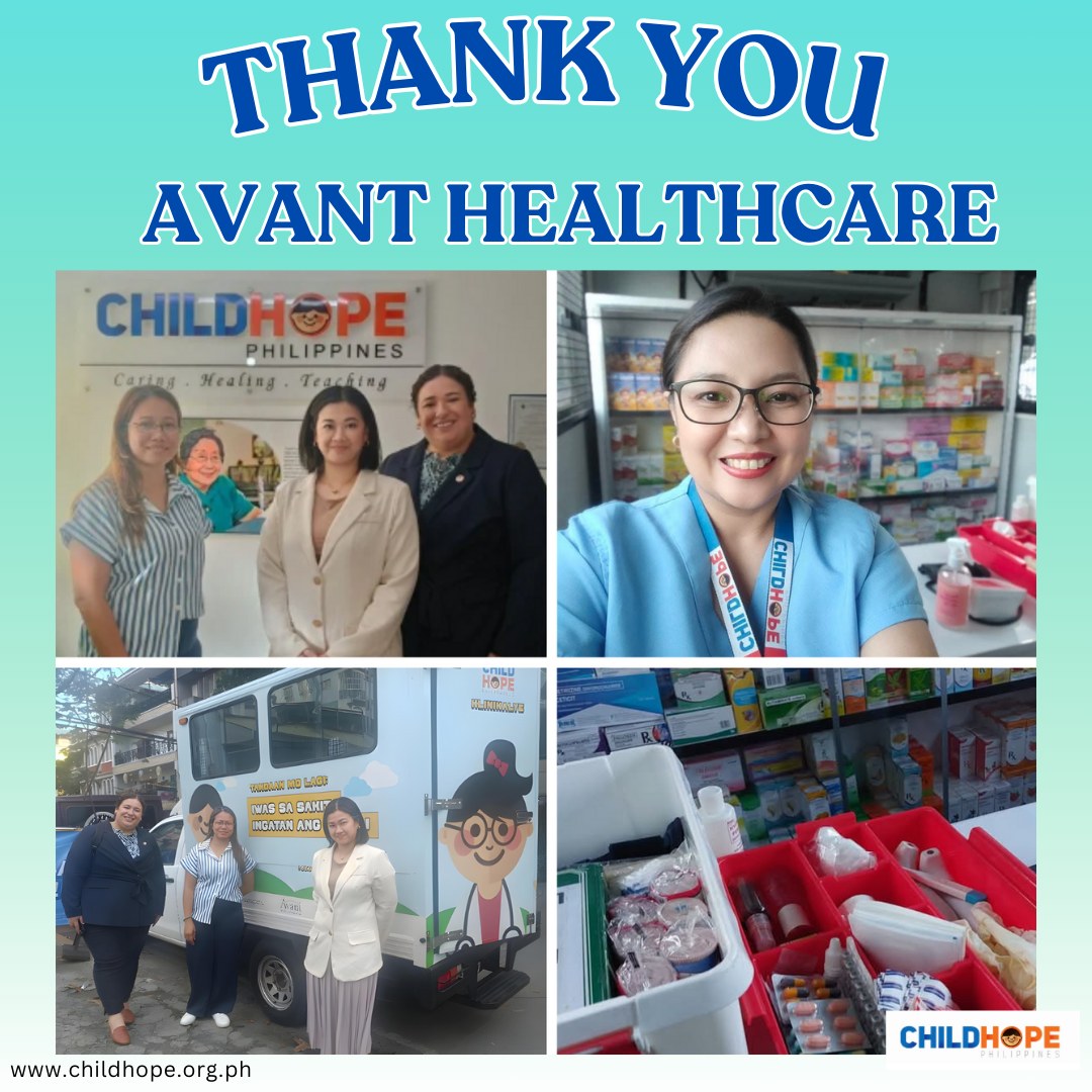 Our heartfelt gratitude goes to 𝐀𝐯𝐚𝐧𝐭 𝐇𝐞𝐚𝐥𝐭𝐡𝐜𝐚𝐫𝐞 𝐏𝐫𝐨𝐟𝐞𝐬𝐬𝐢𝐨𝐧𝐚𝐥𝐬 for their generous second grant donation to our #KliniKalye Project!