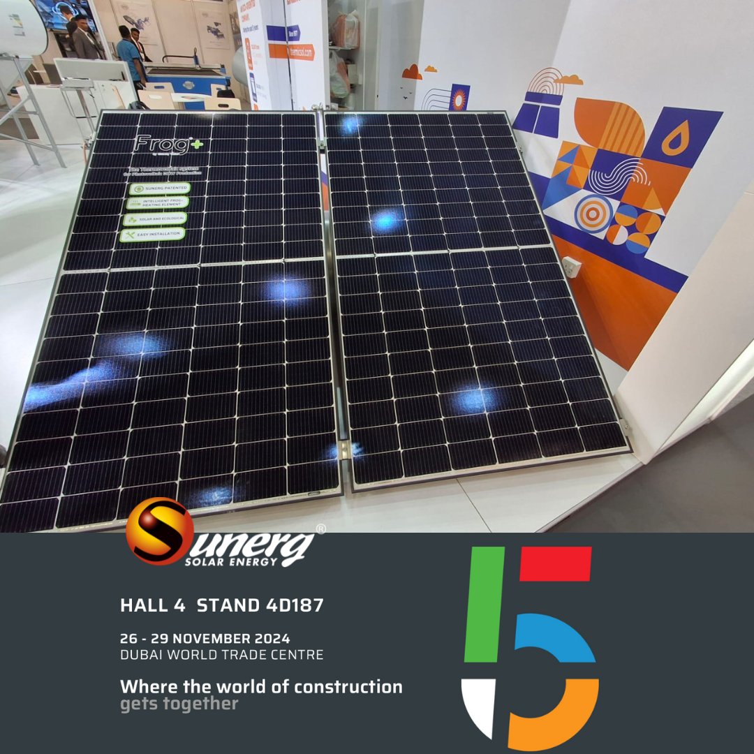 Sunerg_Solar's tweet photo. First day of #𝗕𝗜𝗚𝟱 #𝗗𝗨𝗕𝗔𝗜
#DUBAIWORLDTRADECENTRE - 26-29 NOVEMBER
Come visit us  𝗛𝗮𝗹𝗹 𝟰 𝗦𝘁𝗮𝗻𝗱 𝟰𝗗𝟭𝟴𝟳 https://t.co/KH0OtJHYHC
