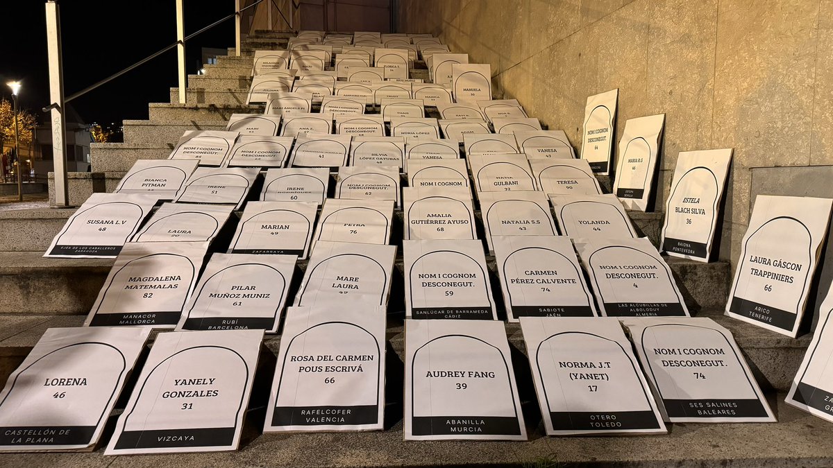 💜Ahir vam poder estar participant a l’acte organitzat per Plataforma Feminista Gironina per conmemorar els assassinats per violencia mascliste d’aquests anys✊ 

Volen aturar el negacionisme d’aquesta realitat desgarradora, volem viure lliures i sense por!📢