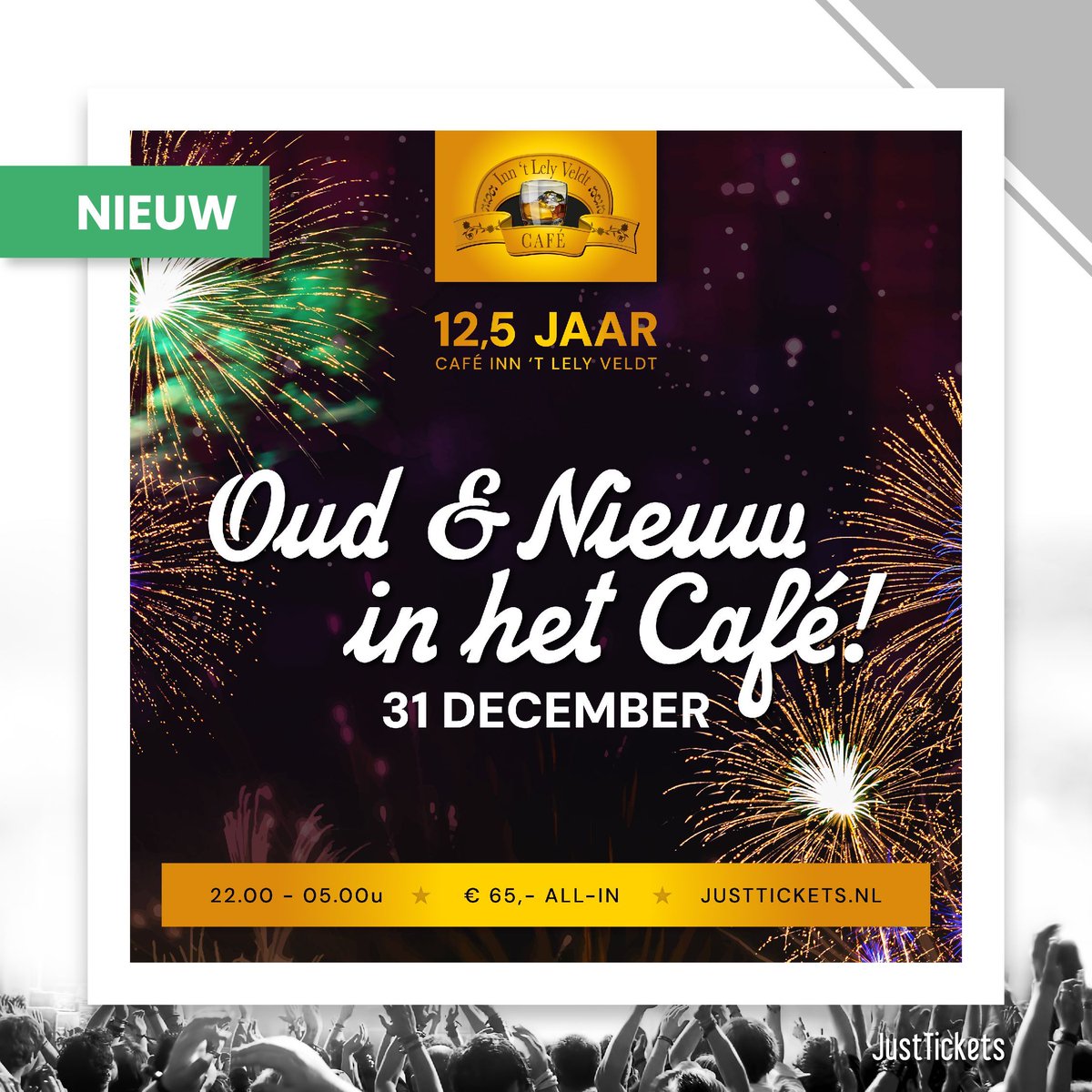 JustTicketsNL's tweet photo. 🎆 Vier Oud &amp; Nieuw bij  🎆

Meer info &amp; tickets via: https://t.co/hS9IvSrtfs https://t.co/AtWIvrH9C3