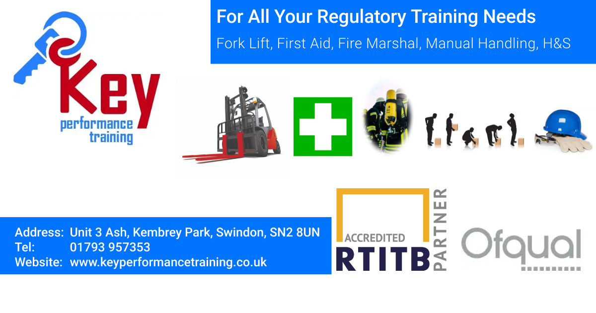 KeyPerformTrain's tweet photo. We have a dedicated training centre in Swindon, from which we run a variety of courses – from forklift and NVQ training in our “mock warehouse”, to office-based courses, such as First Aid and Fire Marshal.
Click here for more info https://t.co/e3qZrihtky

#keyperformancetraining https://t.co/krRu9tVRlp