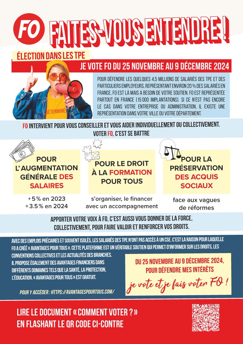 focom_'s tweet image. 👉 fo-communication.fr/elections-tpe-…

#TPE2024 #TPE #syndicat #forceouvriere