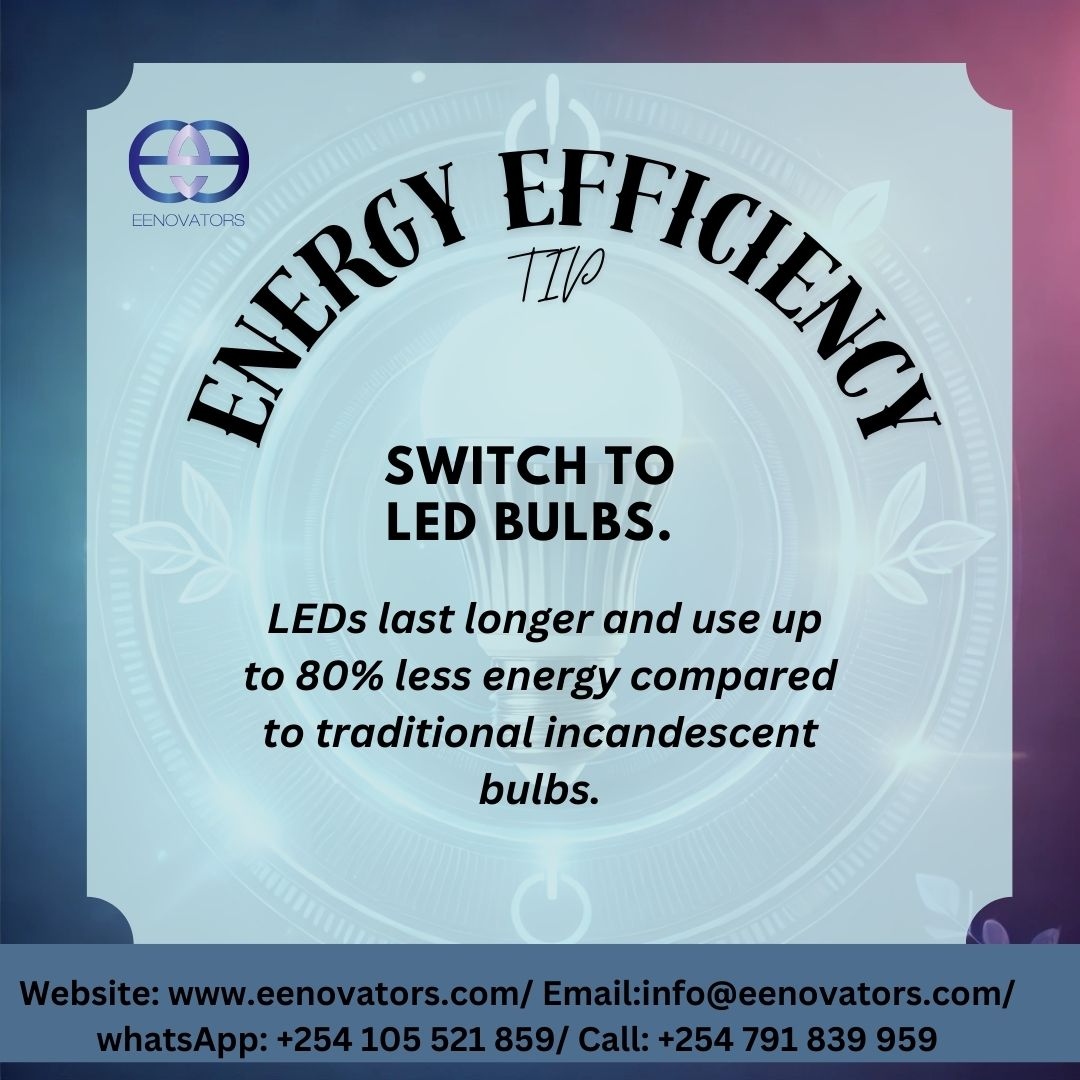 Eenovators's tweet image. 💡 Shine brighter, save smarter! Switch to LED bulbs today for energy efficiency, longer lifespan, and a sustainable tomorrow. 🌿✨ Let’s light the way to a brighter future! #EnergyEfficiency #SwitchToLED #SaveEnergy