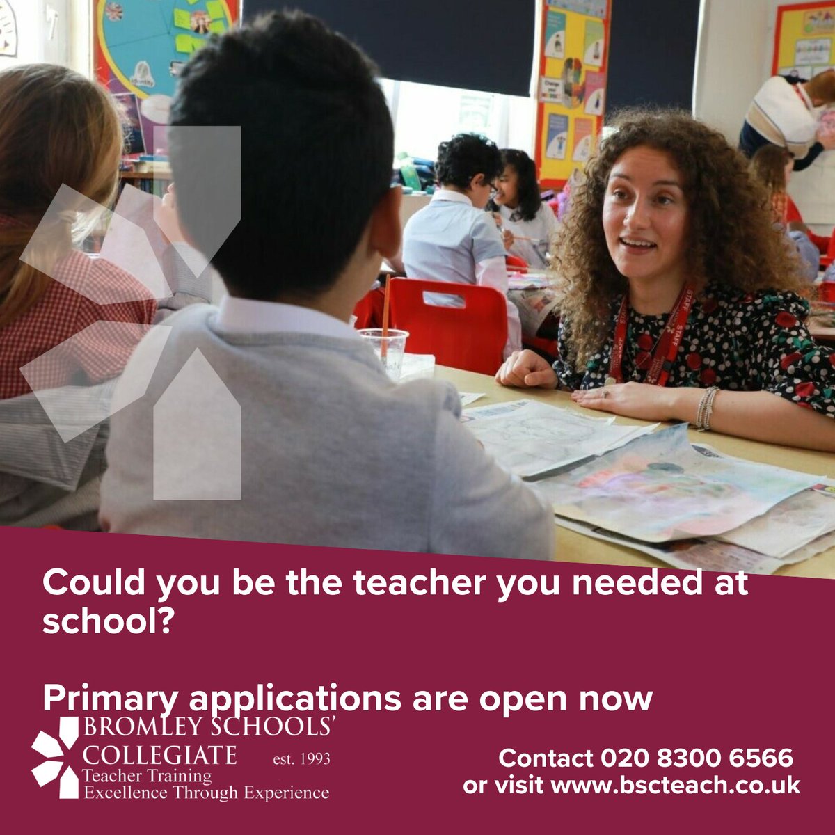 We are looking for #caring #primary trainee teachers to join our programme.
To find out more and to apply for our programme, click the link:
Primary (5-11) (X105) with Bromley Schools Collegiate - Find teacher training courses - GOV.UK
<a href="/aquinastrust/">AQUINAS</a> <a href="/ImpactAca1/">Impact Multi Academy Trust</a>
