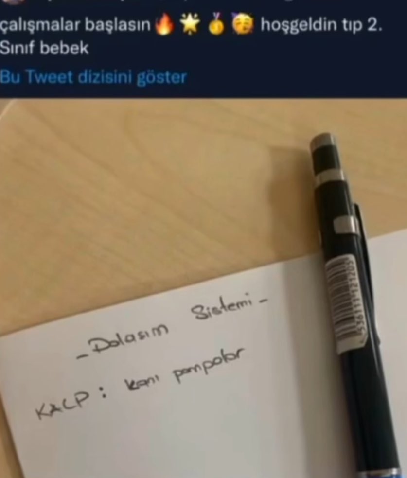 Komiteye 1 gün kala benim bilgiler