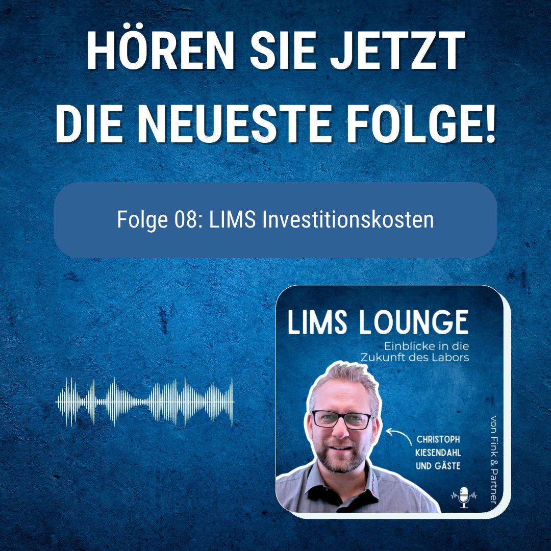 In der neuesten Folge unseres Podcast LIMS Lounge klärt Christoph Kiesendahl Sie über falsche Vorurteile bezüglich der Kosten eines LIMS auf.

Jetzt reinhören 🎧  bit.ly/48URri3 

#LIMS #Podcast #Kosten