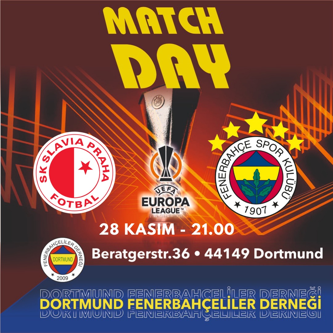 FENERİN MAÇI VAR.
Kimselere söz vermeyin.
HAYDİ DERNEĞE...