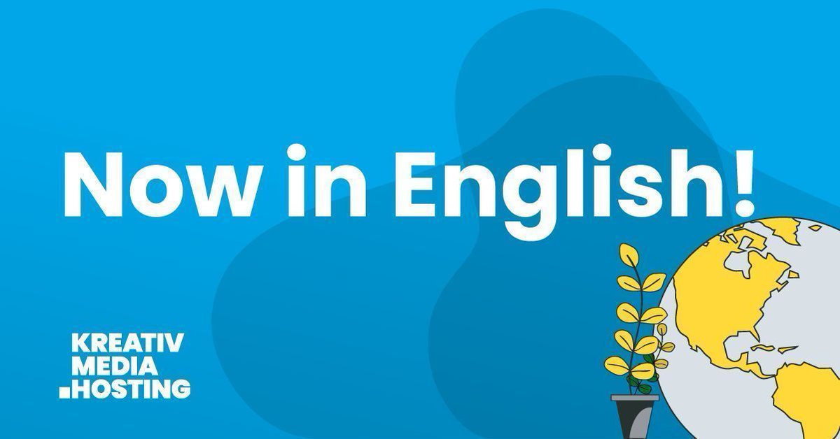 Our website is now available in English! 🇬🇧 Check out the updates! 
buff.ly/47VAKCv 

#International #NewLanguage #KreativMedia