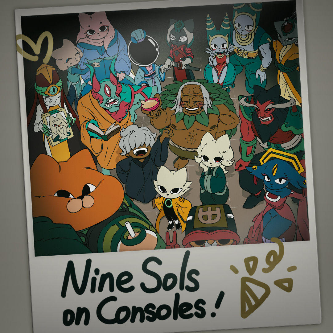 🎉 Nine Sols is now available on Nintendo Switch, PS4 &amp; PS5, Xbox Series X|S, Xbox One, and Game Pass! Enjoy a 10% discount during the first week on NS &amp; PS platforms.

✨ DRM-Free Version also available on Red Candle eShop!

⚔️ + New [Battle Memories] Mode lets you replay boss