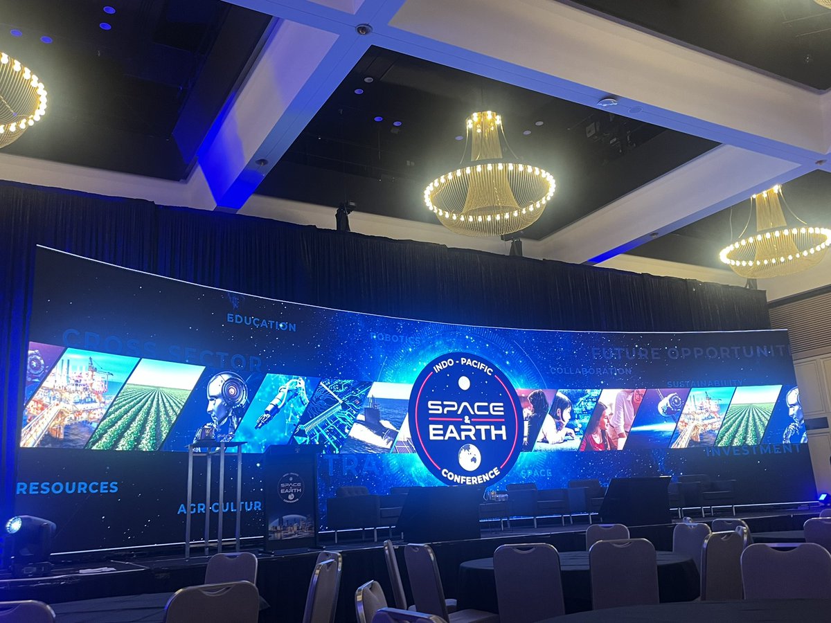 Great to be a panel member for the Indo-Pacific Space and Earth Conference 2024 in sunny Perth, WA.