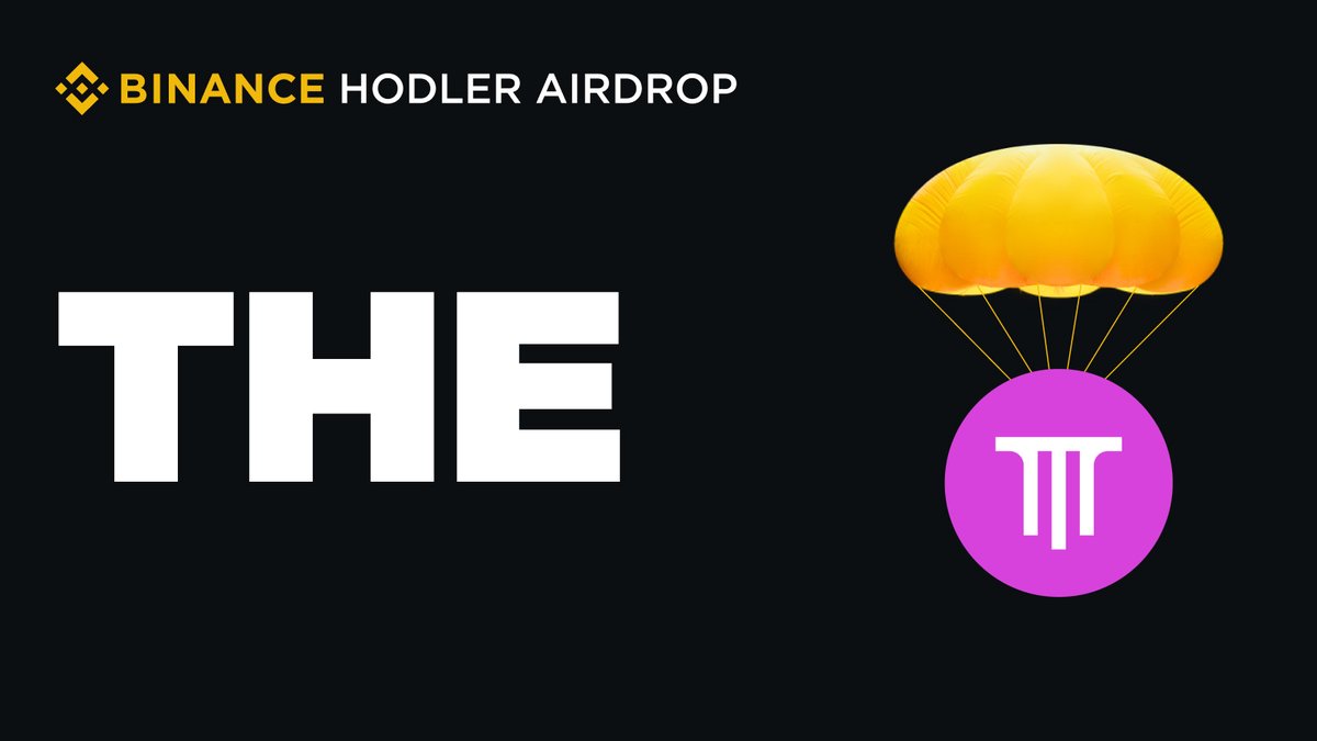 binance's tweet image. Introducing Thena $THE on #Binance HODLer Airdrops! 

Read more 👉 binance.com/en/support/ann…