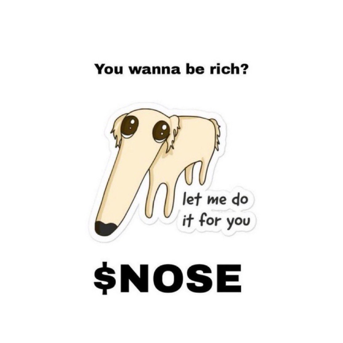thedegenbum's tweet photo. @smokey0x $NOSE to the moon! 🚀 This TikTok pup’s sniffing out profits. 🐾💰 #ToTheMoon #NoseCoin
@nosecto https://t.co/5SZaw7ADZJ