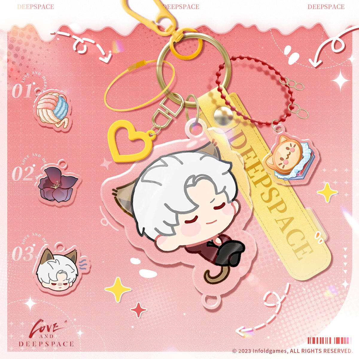 Love_Deepspace's tweet image. Love and Deepspace | It&apos;s Meow&apos;s Time
Fluffy and adorable little kitties love rolling around and stretching at home—and now they&apos;re dreaming of joining you for a scenic stroll.

Let&apos;s create a memorial keychain for this magical management event!
The adorable kitty boys are…