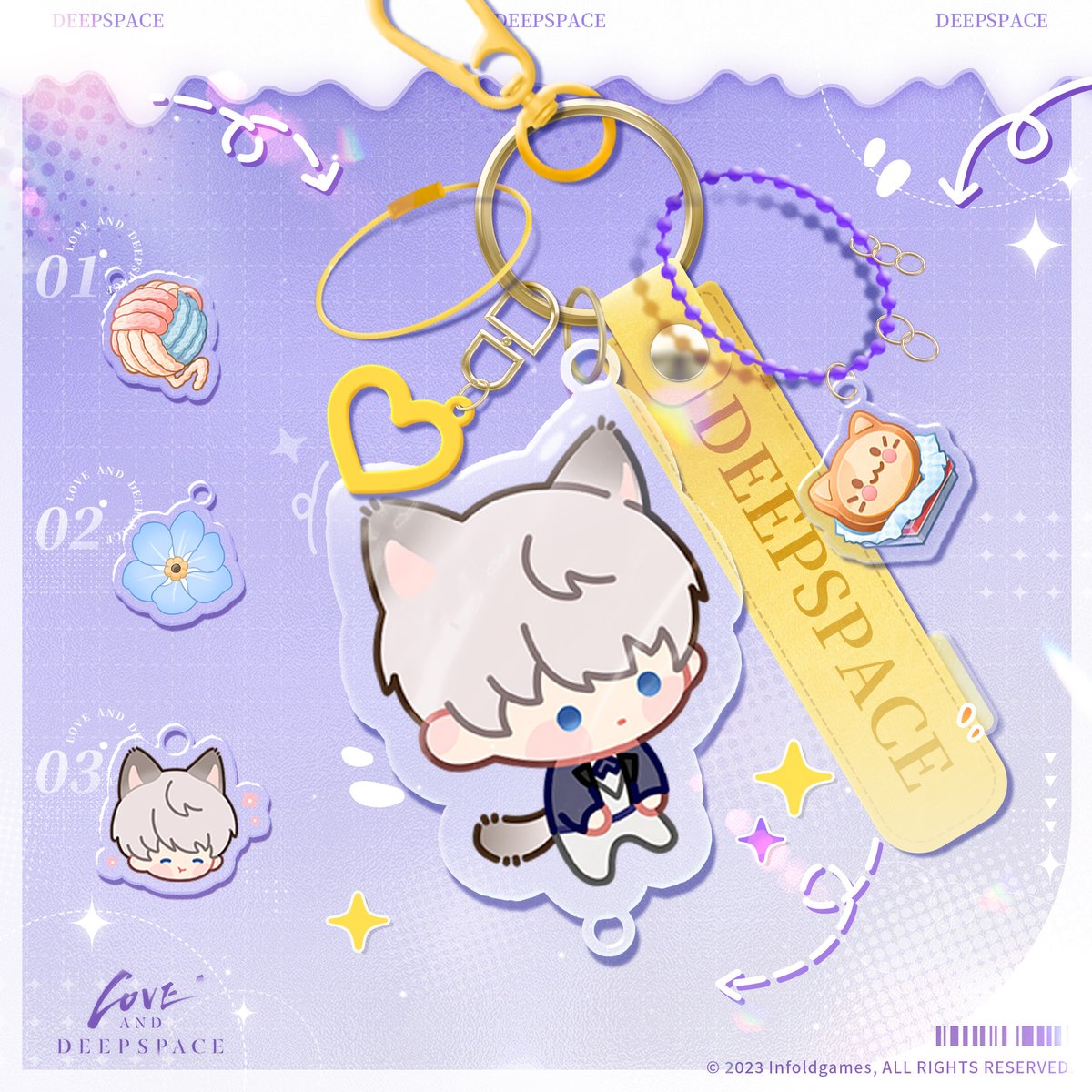 Love_Deepspace's tweet image. Love and Deepspace | It&apos;s Meow&apos;s Time
Fluffy and adorable little kitties love rolling around and stretching at home—and now they&apos;re dreaming of joining you for a scenic stroll.

Let&apos;s create a memorial keychain for this magical management event!
The adorable kitty boys are…