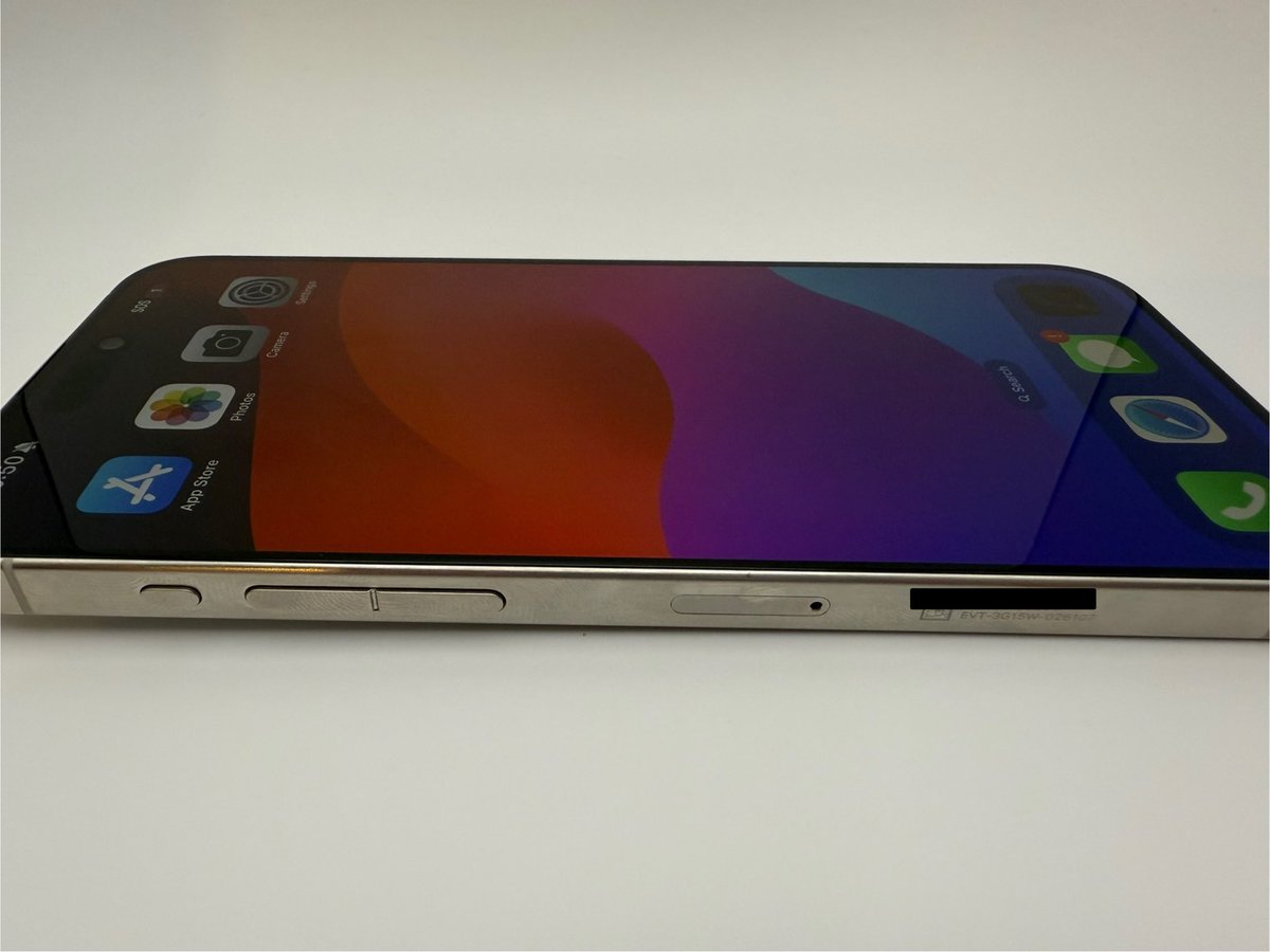 iPhone 15PM EVT on 17.2. Featuring “Project Bongo” capacitive power and volume buttons.