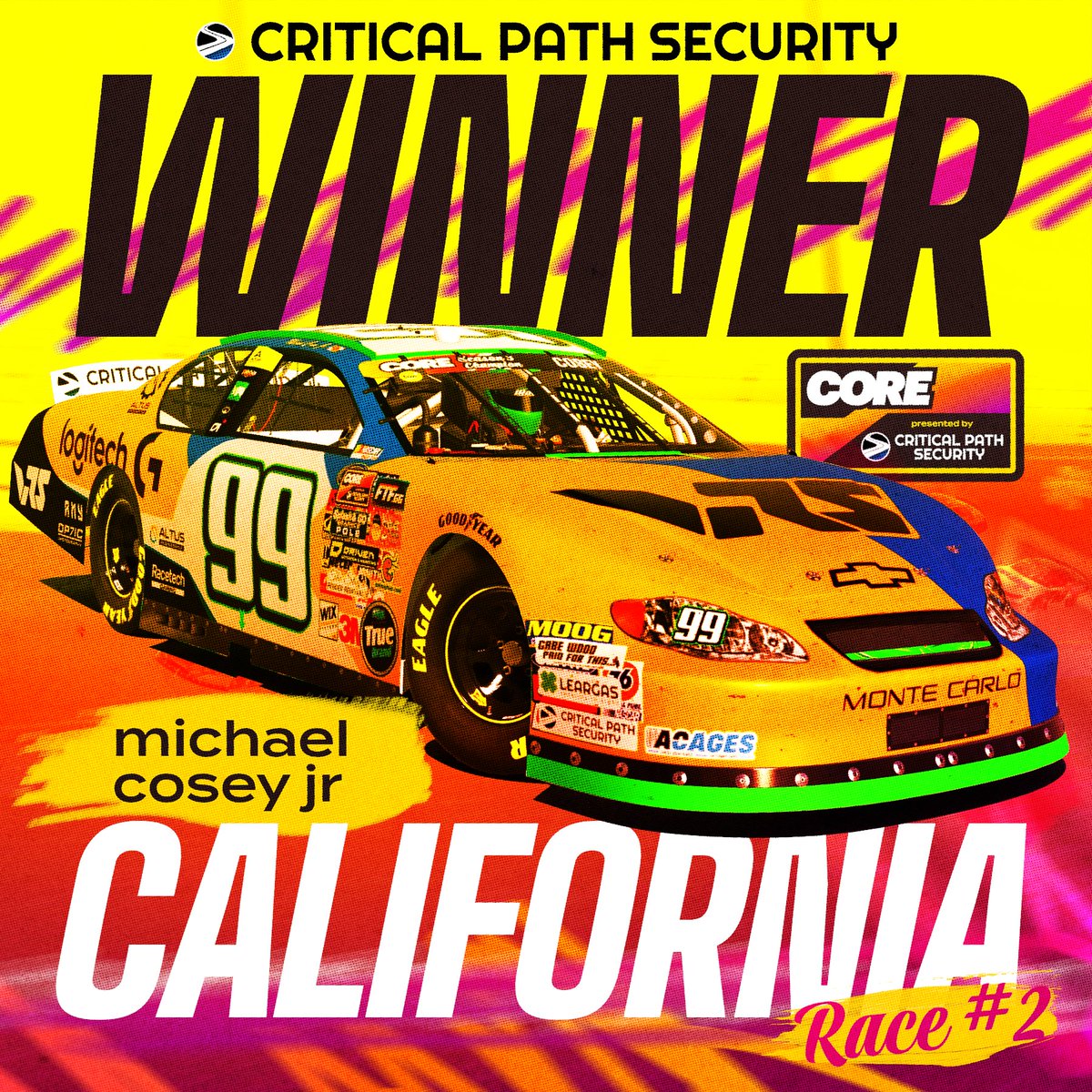 Race 2 winner!! <a href="/windVOW8820/">Michael Cosey Jr.</a> scores his CORE record 18th career victory!

twitch.tv/ftf_gg // <a href="/criticalpathsec/">Critical Path Security</a>