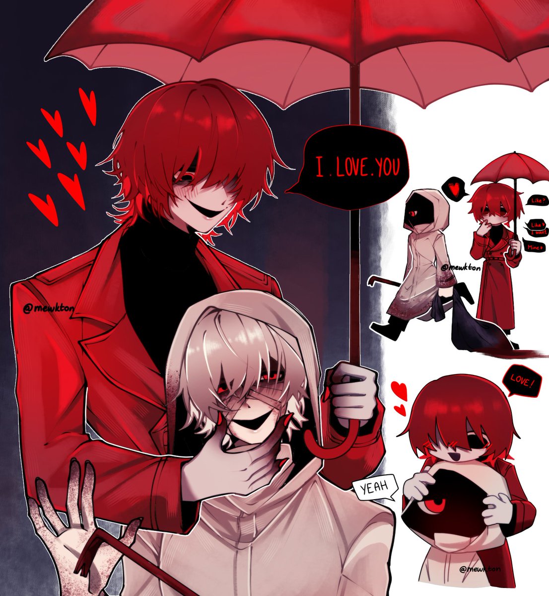 Mr. Scarletella x MC #Homicipher_art #mrscarletella #scarletellaxmc