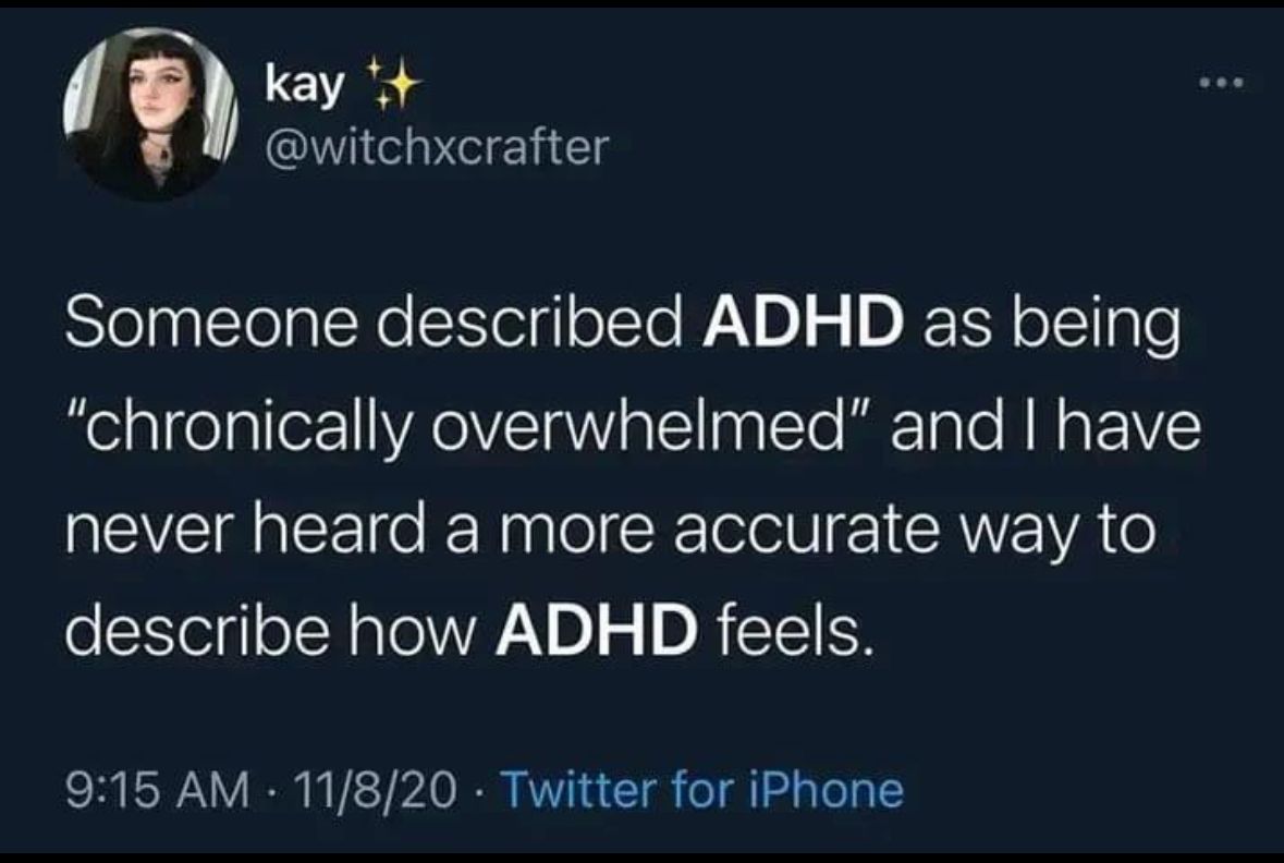 ADHD Memes (@adhdforreal) on Twitter photo 