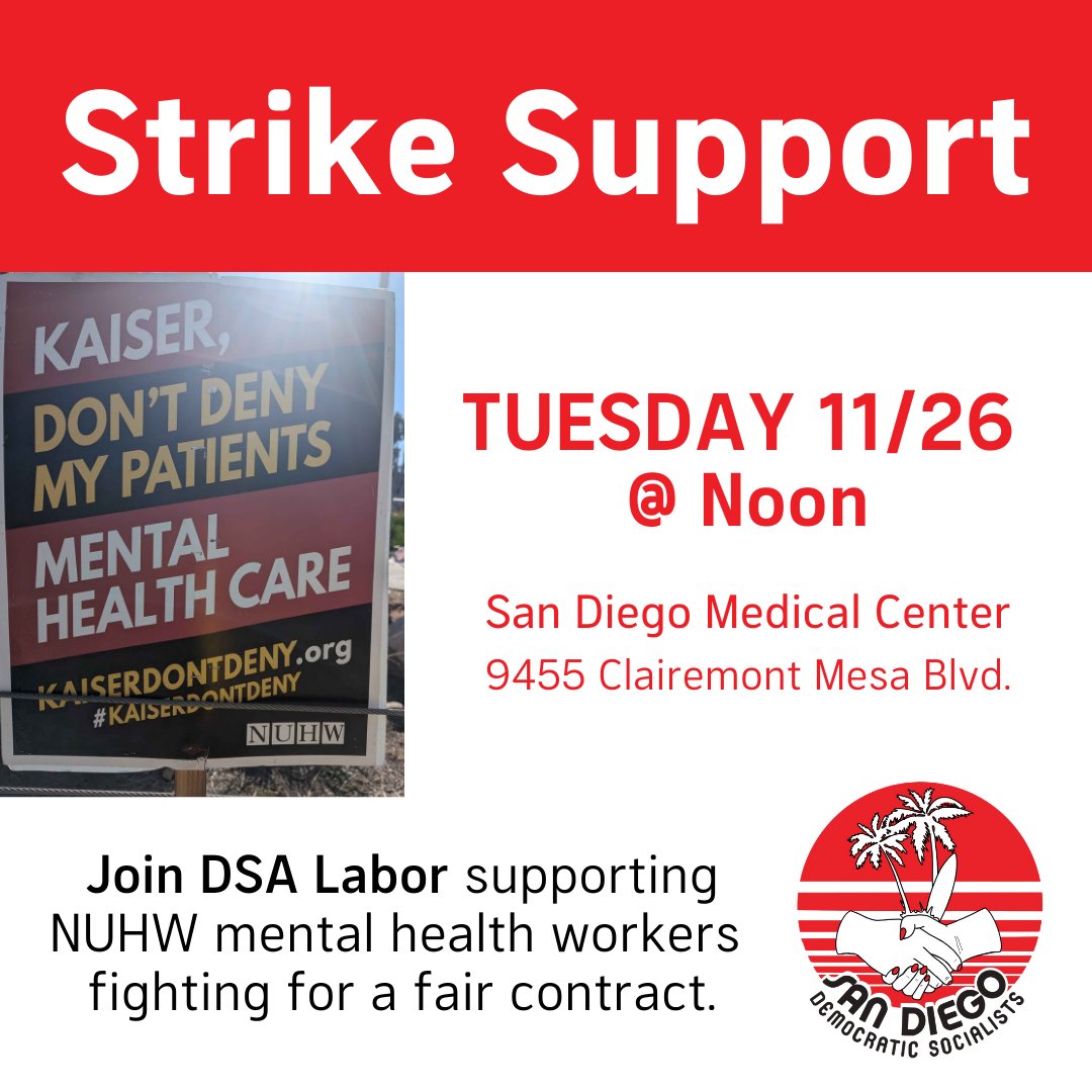 DSA_SanDiego's tweet image. Join us tomorrow!