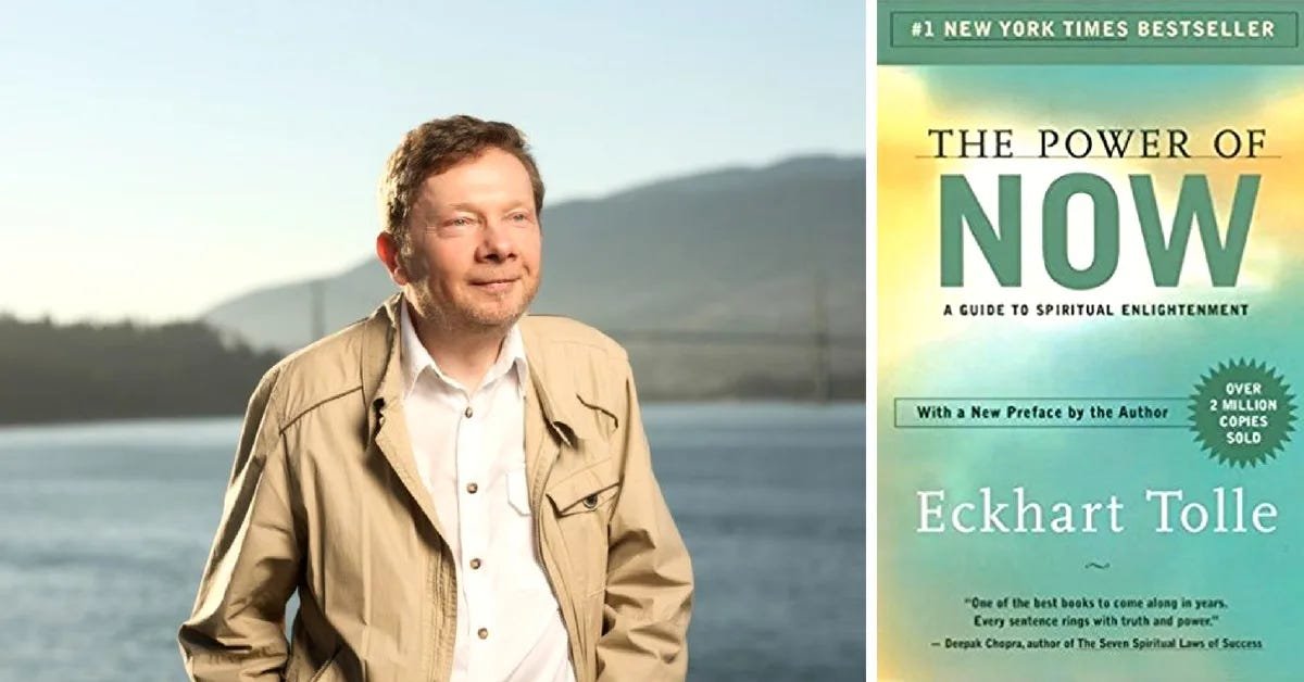 TAOHS111's tweet photo. "The Power of Now"-Eckhart Tolle. 
One of the most important books of our time. Let's dive into the 15 most powerful lessons everyone should know 🧵

"You don't have a life. You are life." https://t.co/bCFh4O6ddH