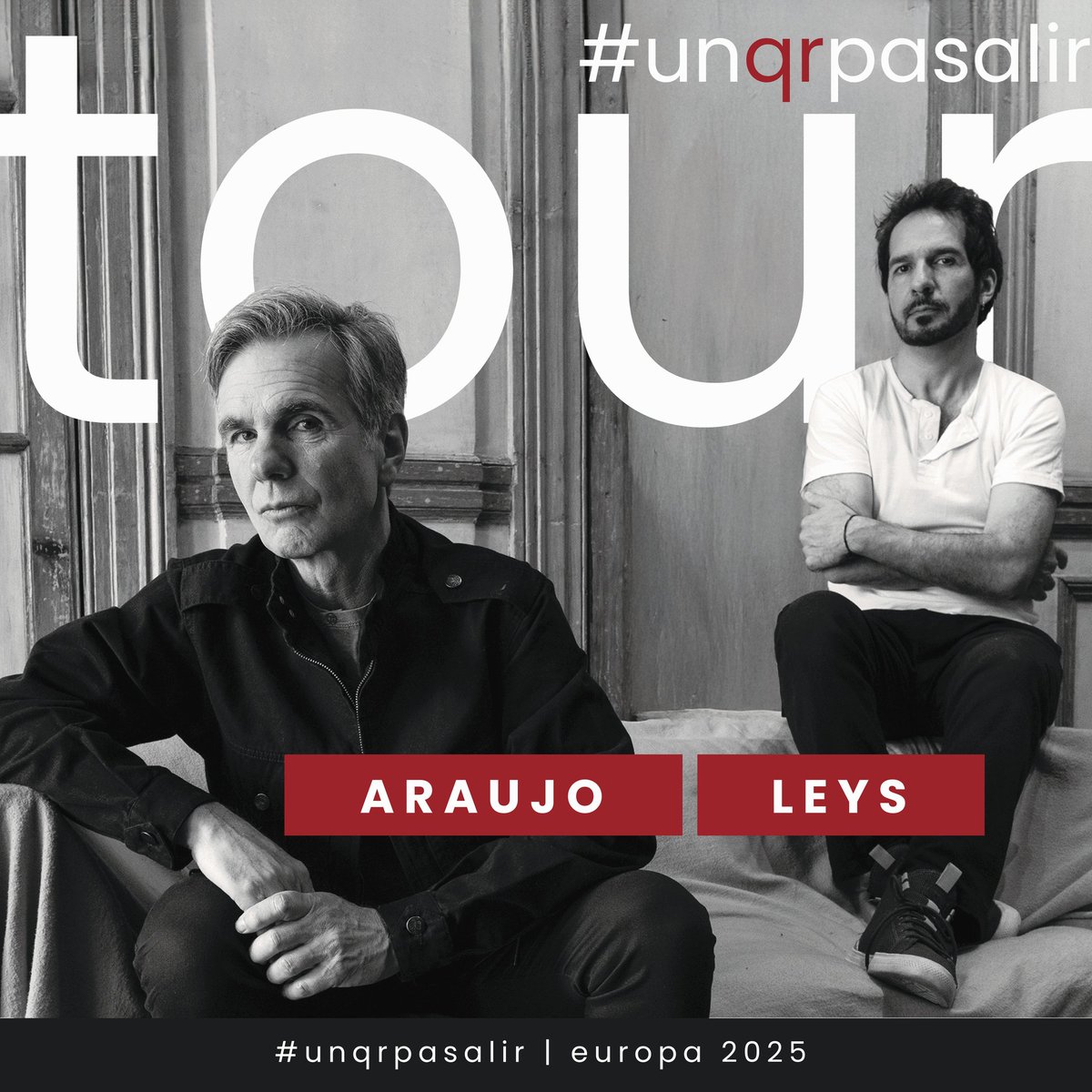 Alex_Leys's tweet photo. New Duo proyect!! 
#unqrpasalir Europe Tour 2025

#jorgearaujo #alexleys https://t.co/fzilrNfcZw