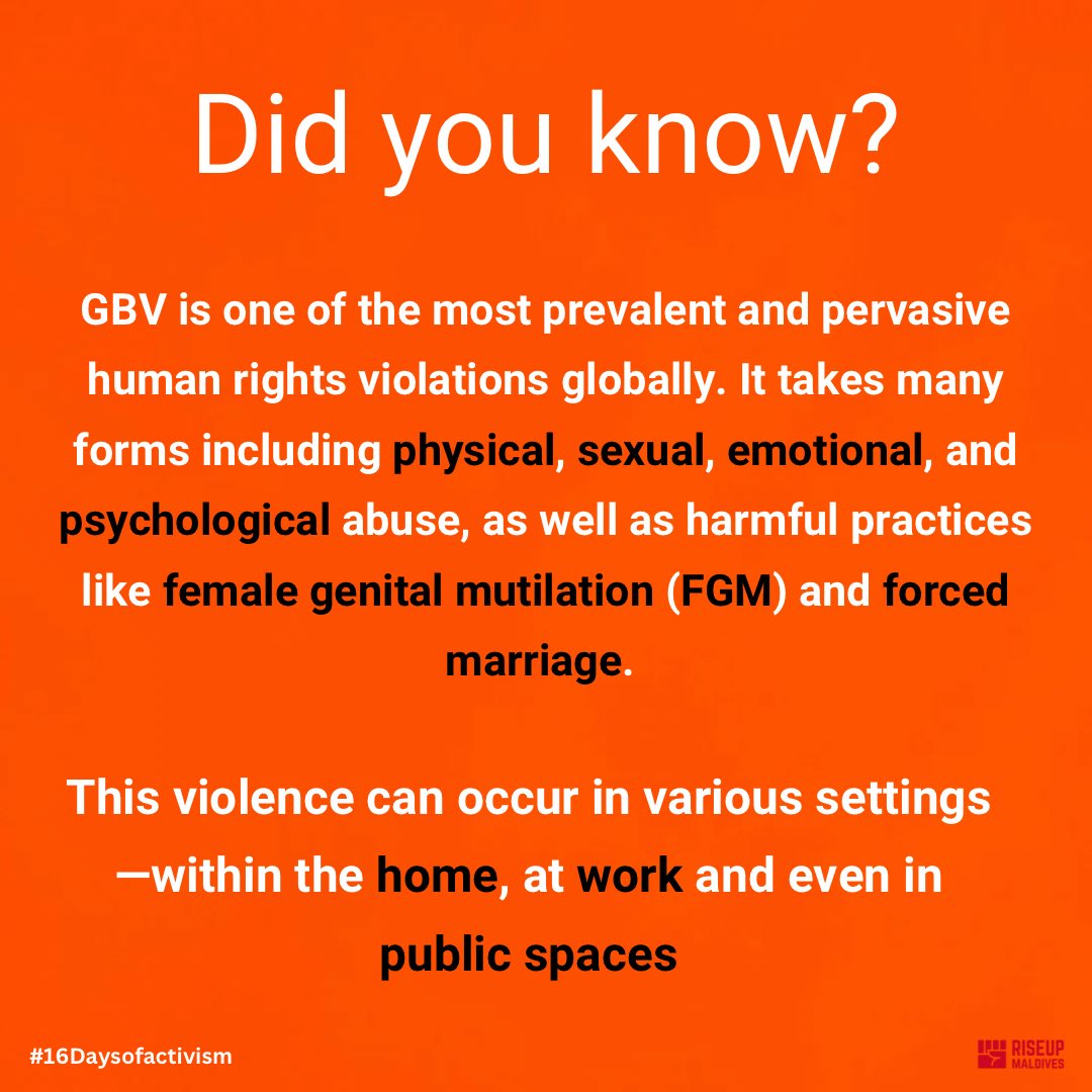 There is #NoExcuse for gender based violence!. 
Not now. Not ever

#16DaysOfActivism #orangetheworld #EndGBV