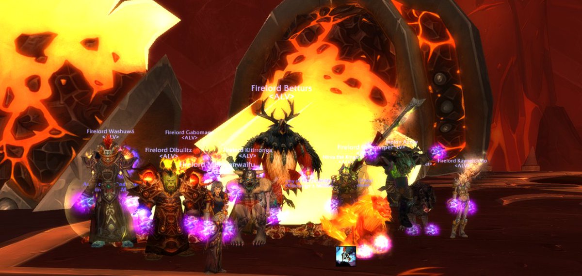 Nirvaxy's tweet image. Por fin acabamos :v #WorldOfWarcraft #Firelands #Ragnaros