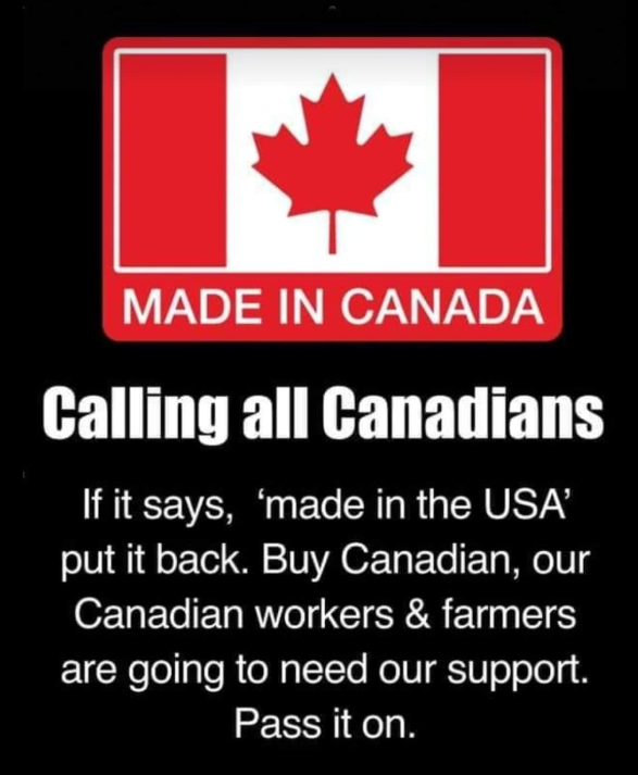 FairplayDesigns's tweet photo. THIS IS WHAT CANADIANS DO WELL! 
IF THERE IS NO ALTERNATIVE TO CANADIAN PRODUCTS, MEXICO, SPAIN &amp; OTHER COUNTRIES WANT YOUR BUSINESS!!! https://t.co/PpQIBgDt6B