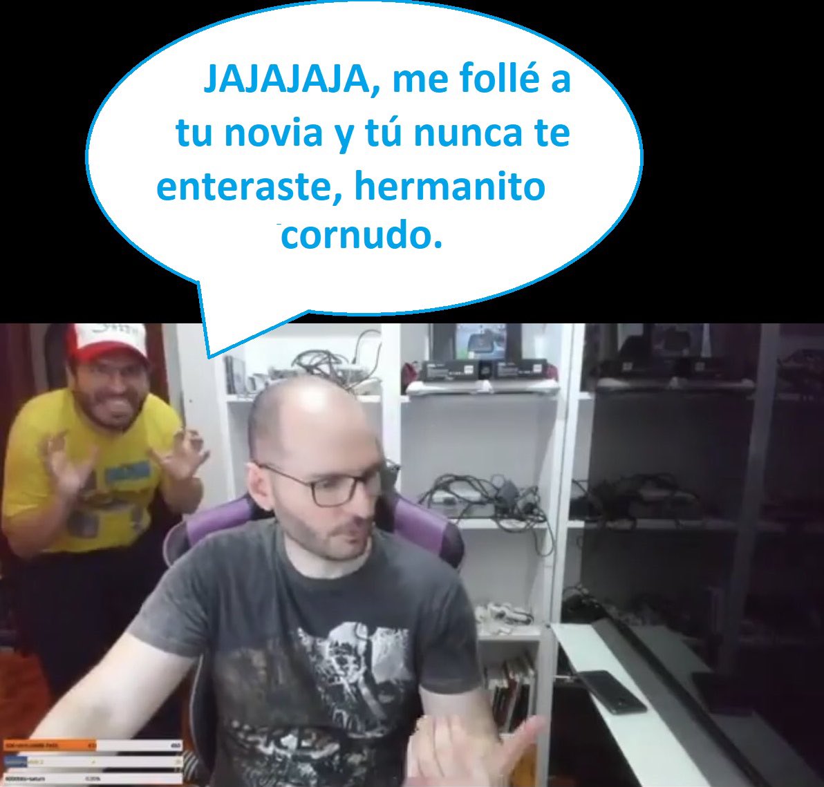 sasel_mentiroso's tweet photo. @El_inquietudes Pues claro si hasta jachi se la folló en el sótano, los pilló la madre y por eso se fueron a granada jajajajajajajajaja https://t.co/pITay3a7KB