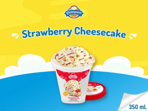 helospada's tweet photo. @ezash Ini enak bangetttt🍓🧀 Kalau ga mikirin kesehatan mah aku mau makan ini tiap hari :'-) https://t.co/cXNRAdswCv
