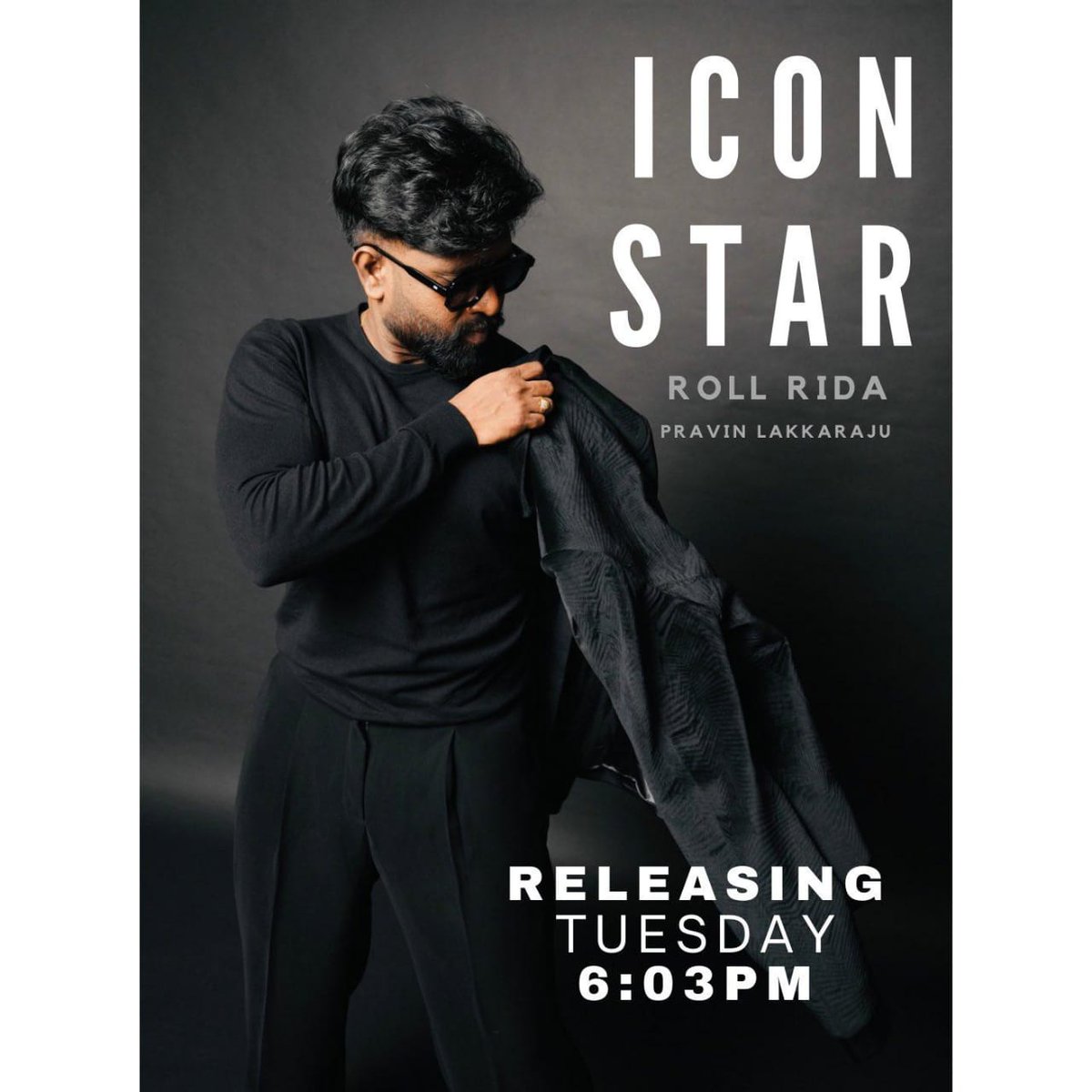 Shivasai_143's tweet photo. โICON STARโ song releasing Today 6:03pm .YouTube Channel
https://t.co/PqcbiETY1Z
@RollRida garu , Thaggdhelee ๐ฅ
@alluarjun @imsarathchandra @PushpaMovie @ArjunKumar_AAA @Allukrishnaa #AlluArjun #Pushpa2TheRule #rollride
#shivasai_143 ๐ฅ https://t.co/GMiGL2jhXo