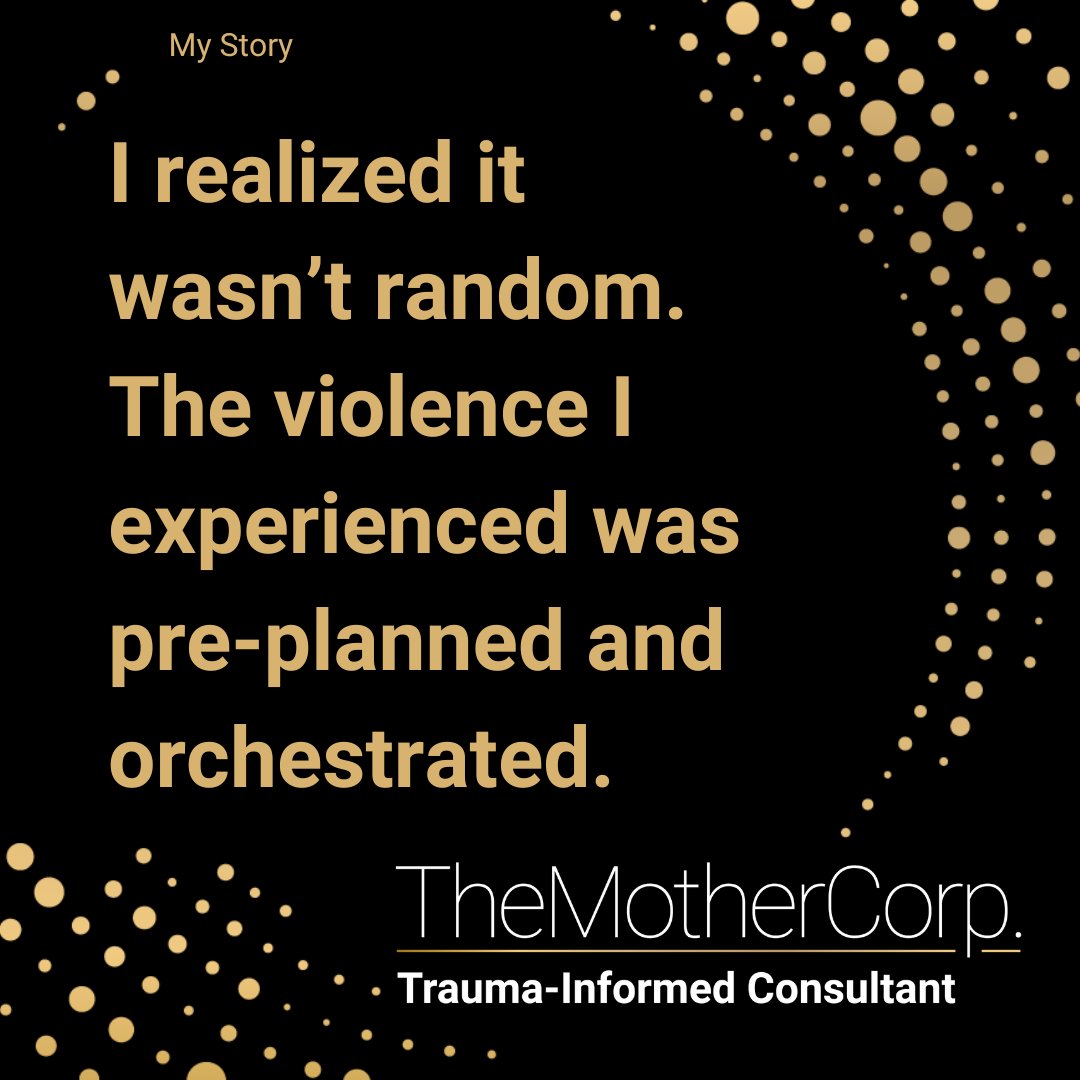 CorpMother11578's tweet image. At The Mother Corp., lived expertise of gender-based violence, hidden abuse, institutional abuse, financial abuse, and post-separation abuse is our superpower. It is activated to empower you to navigate to increased safety and wellness.

#traumainformedsupport #gbv