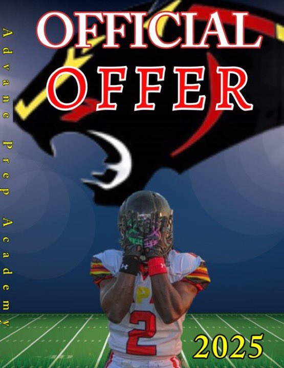 #AGTG Blessed to receive 2 offer from
<a href="/AdvancePrepPG/">Advance Prep Academy</a>