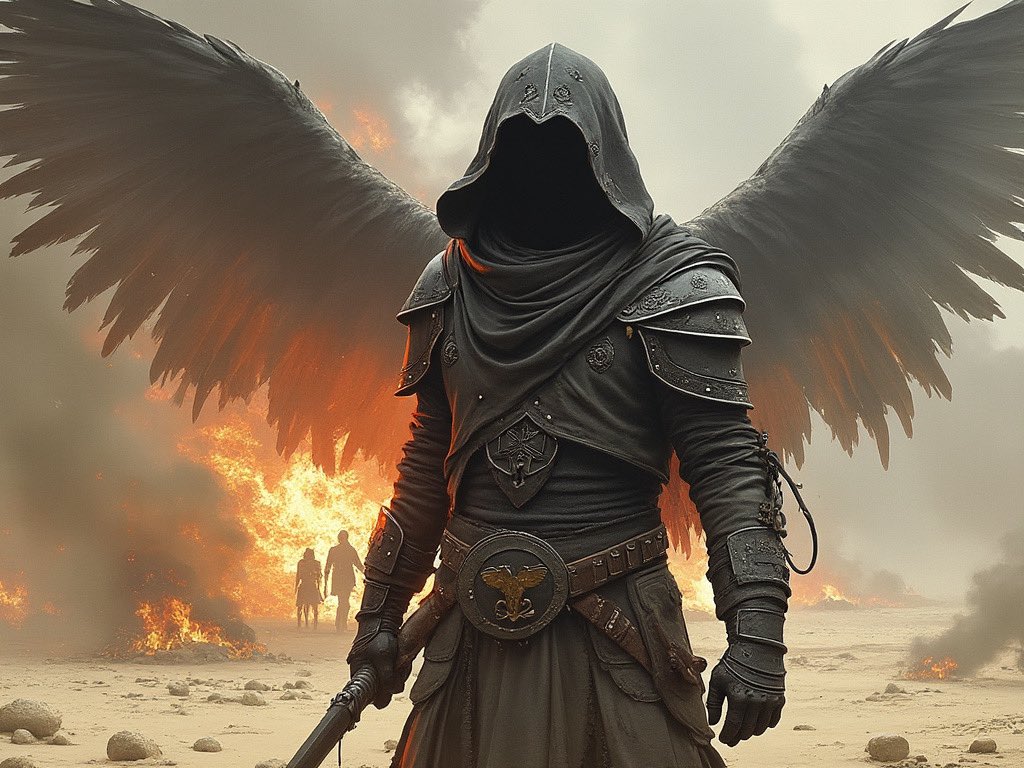 Elil2002's tweet image. What a globalist warrior should look like. Fighting with St. Michael the Archangel.