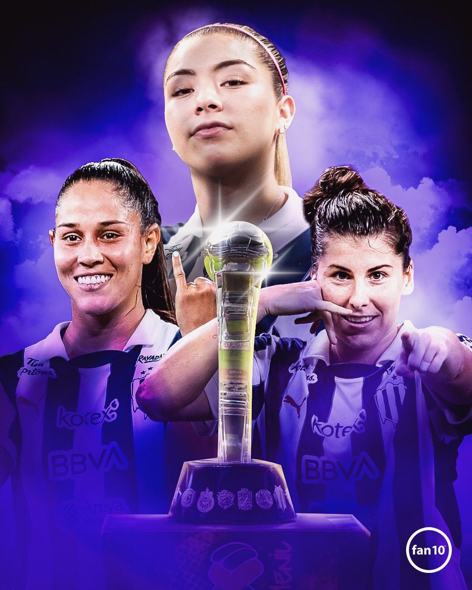 SoyFan10's tweet photo. ¡¡¡RAYADAS BICAMPEONAS!!! 💙🤍🏆
¡¡¡RAYADAS BICAMPEONAS!!! 💙🤍🏆

Monterrey hace la hazaña remontando un 0-3 global y vence en penales a Tigres en la gran final de la Liga MX Femenil.

LLEGÓ LA CUARTA ESTRELLA AL GIGANTE DE ACERO. 🏆4️⃣ https://t.co/x1GWj4P6fb