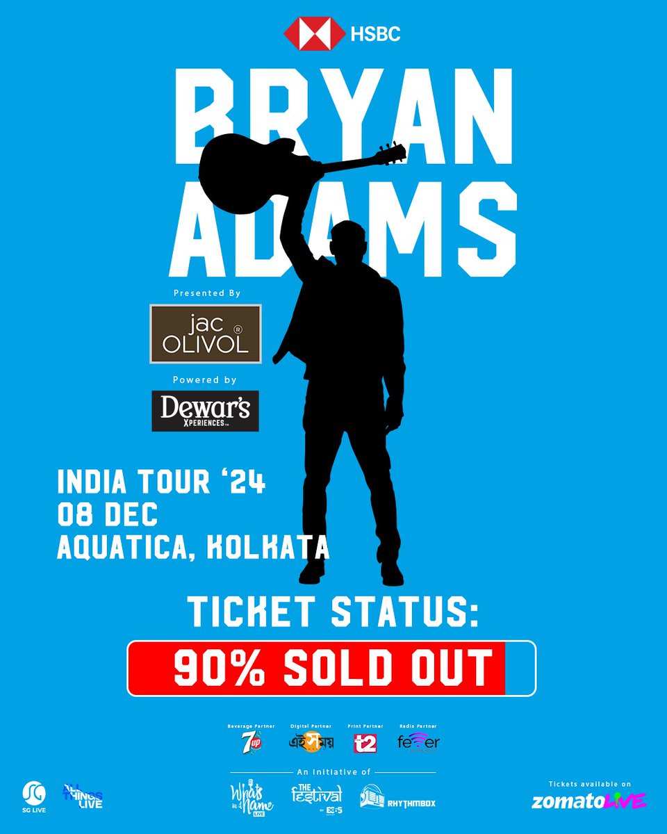 E365_Events's tweet photo. @bryanadams live in Kolkata , get your tickets now . 

https://t.co/24gpGkb70d

#Kolkata #Live #BryanAdams #TheFestival https://t.co/WAbMCjfa5A