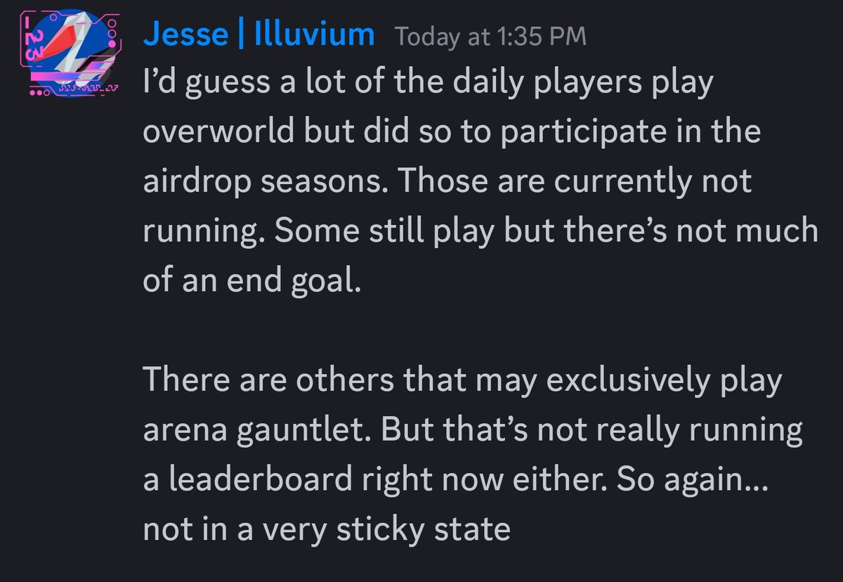 At least some team members are openly admitting no one is playing the games unless they get free tokens airdropped. Tokens that get further dumped on the market.

Making a game 'sticky' requires significant rework, and there is no funding or time for that. You'll also need a new