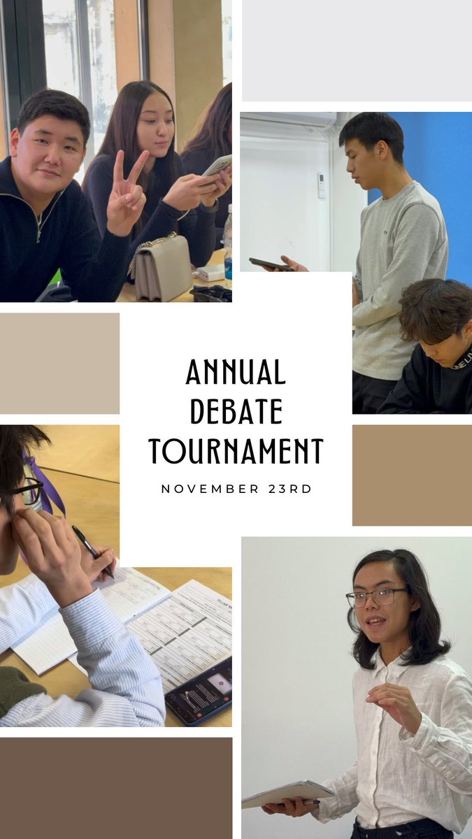 biskg_'s tweet photo. 💫 On November 23rd, @tdcdebate and @bisdebate BIS high school students proudly organized the Annual Debate Tournament, bringing together talented students from schools across the city. 👏 https://t.co/KMK0sNJQso