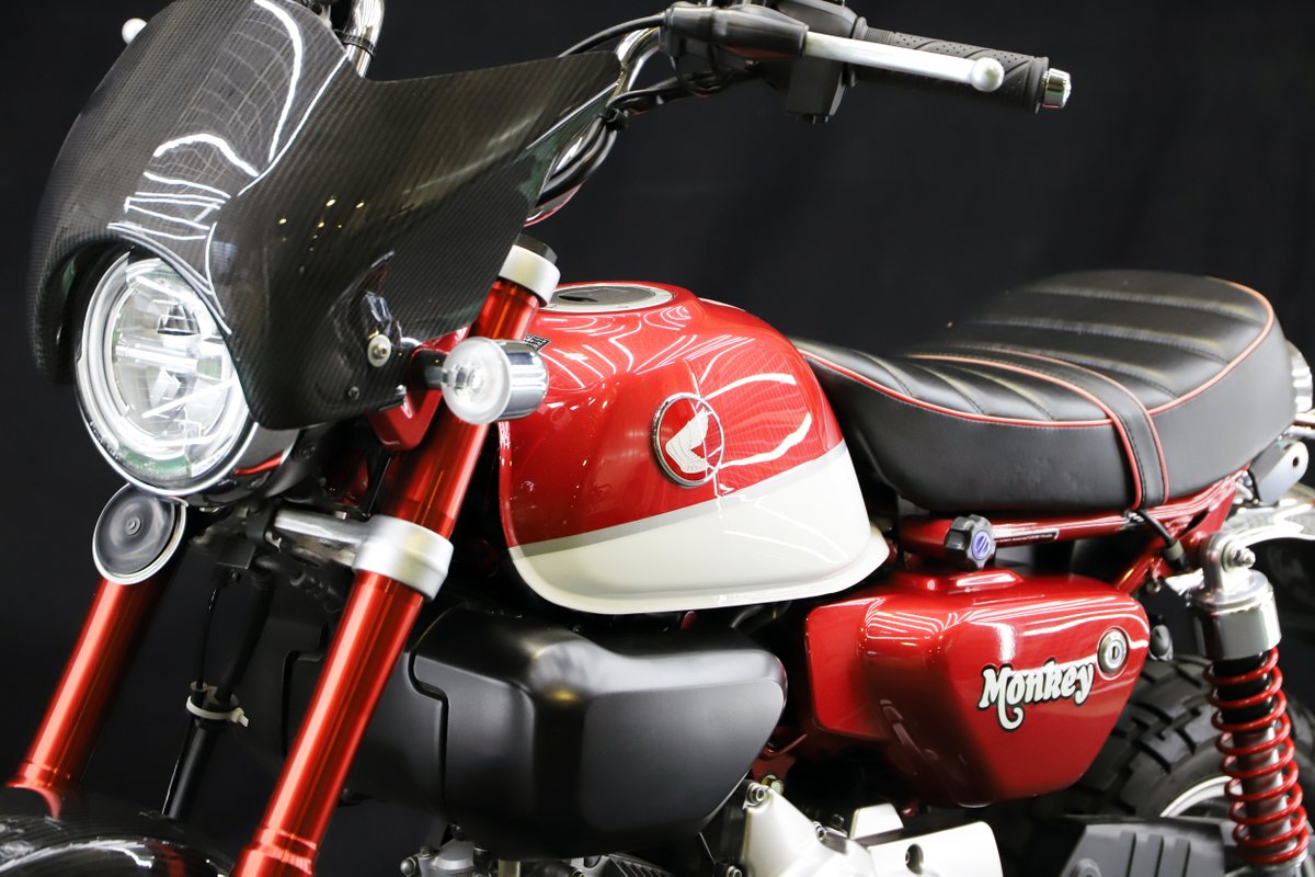 ATECH88R's tweet photo. 【HONDA (2018-) Monkey125】

装着確認＆開発中です☺️

【開発中製品は↓↓↓コチラ】
https://t.co/eiF6C9RpYI
※閲覧専用サイト：現在は製品名称のみです※

何卒よろしくお願いします✨

#Monkey125 #エーテック https://t.co/X78HualudJ