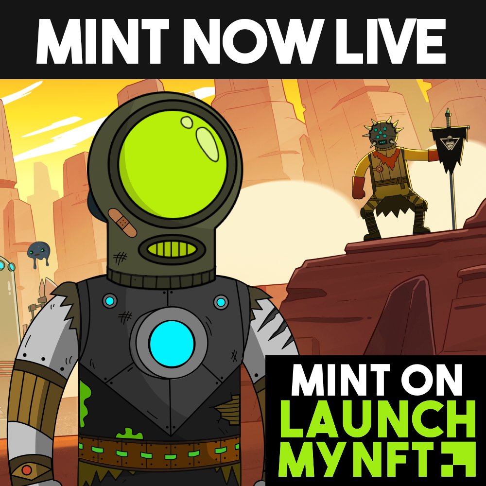 🚨 Public Mint is LIVE! 🚨

🎮 Why Mint a Wanderbot?

1️⃣ Access Cyberclash Alpha this December 🔥
2️⃣ Win SOL prizes with high scores 💰
3️⃣ Be part of shaping Wanderworld’s future 🌍

⚡ Don’t wait—mint now: launchmynft.io/sol/9897
