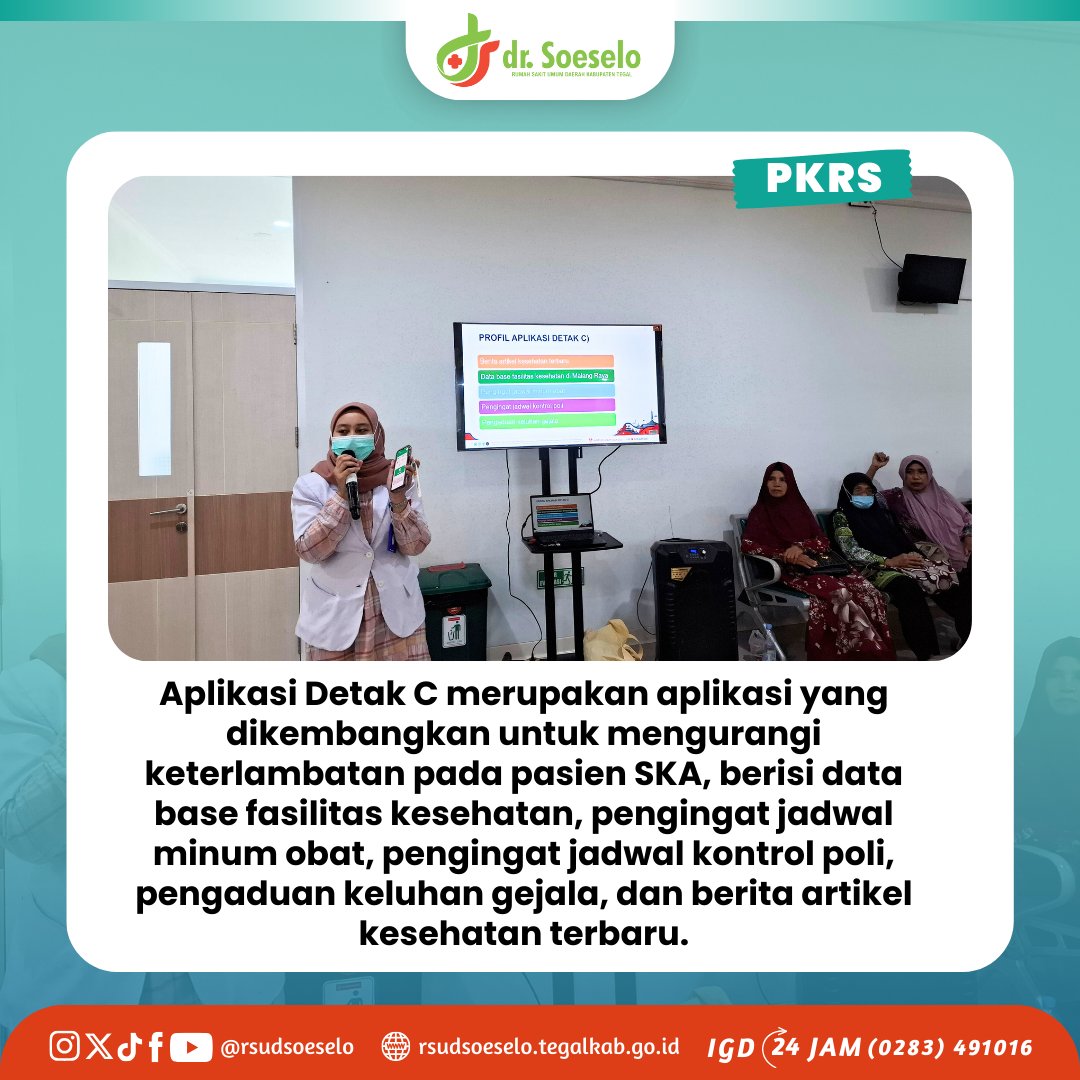rsudsoeselo's tweet image. Penanganan PJK dapat diatasi dengan tepat dan cepat apabila tidak terjadi keterlambatan pra rumah sakit, penundaan diagnosis dan morbiditas maupun mortalitas. Bagaimana caranya? Yuk simak!

#pkrs #penyakitjantungkoroner #jantungkoroner