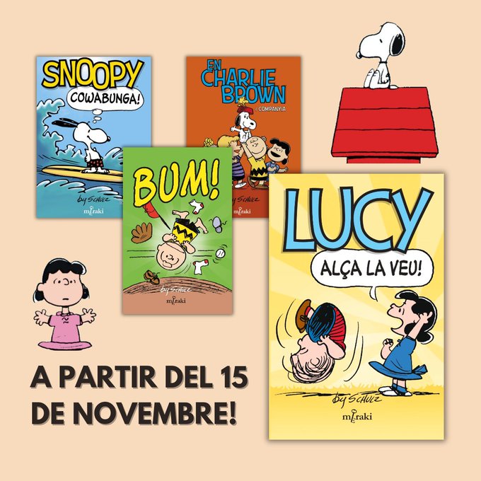 Tal dia com avui de 1922, va néixer Charles Schulz (<a href="/SchulzMuseum/">Charles M. Schulz Museum</a>), el creador de la sèrie 'Peanuts' (<a href="/Snoopy/">PEANUTS</a>).

L'<a href="/EditorialMeraki/">Meraki Editorial</a>, segell de <a href="/SaloriaEdicions/">Edicions Salòria</a>, n'ha publicat 4 volums en català.

Al blog L'Illa de Còmic, hi teniu informació [ACTUALITZADA]: illadecomic.blogspot.com/2023/08/edicio…