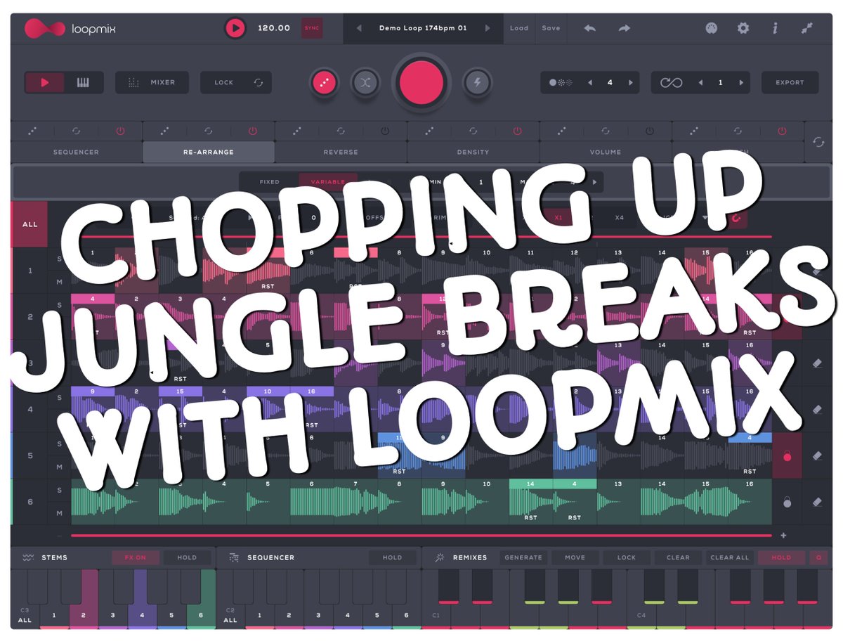 6blocc's tweet photo. I just posted a 5 minute video on
Chopping up Jungle Breaks with the
#Loopmix plugin by @Audiomodern 
https://t.co/2YYVla5vAe

IT'S TOO EASY!! https://t.co/jYaKMgM09l