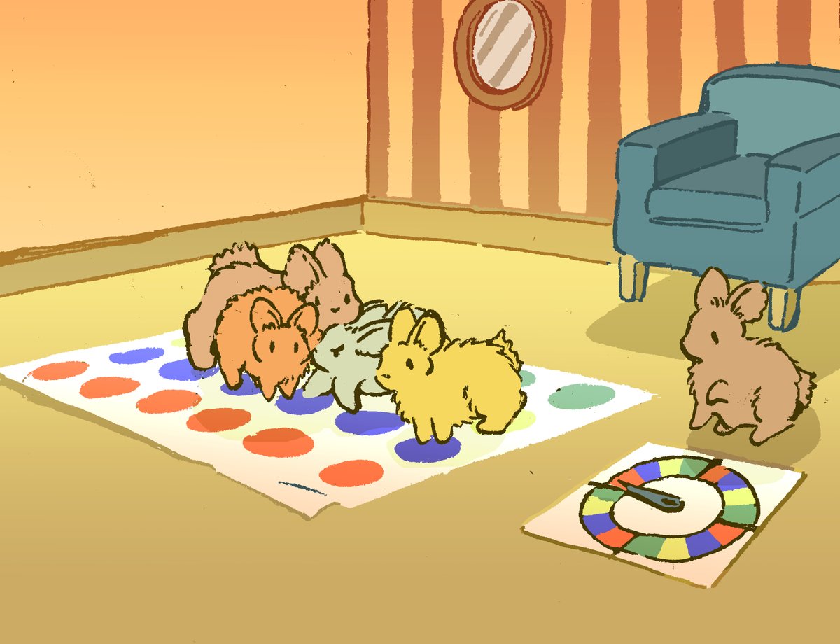 Daily bunny no.2785 is stepping on toes