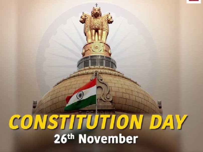 shalinigudiya's tweet photo. आज संविधान दिवस है। (राष्ट्रीय कानून दिवस)
On26 November 1949, the Constituent Assembly of India adopted to the Constitution of India, and it came into effect on 26 January 1950.
बाबा साहेब भीमराव अम्बेडकर जी 🙏 को कानून का पिता /father कहा गया है।🇮🇳
#Happy_Constitution_Day 🇮🇳 https://t.co/bh4lAPqXOQ