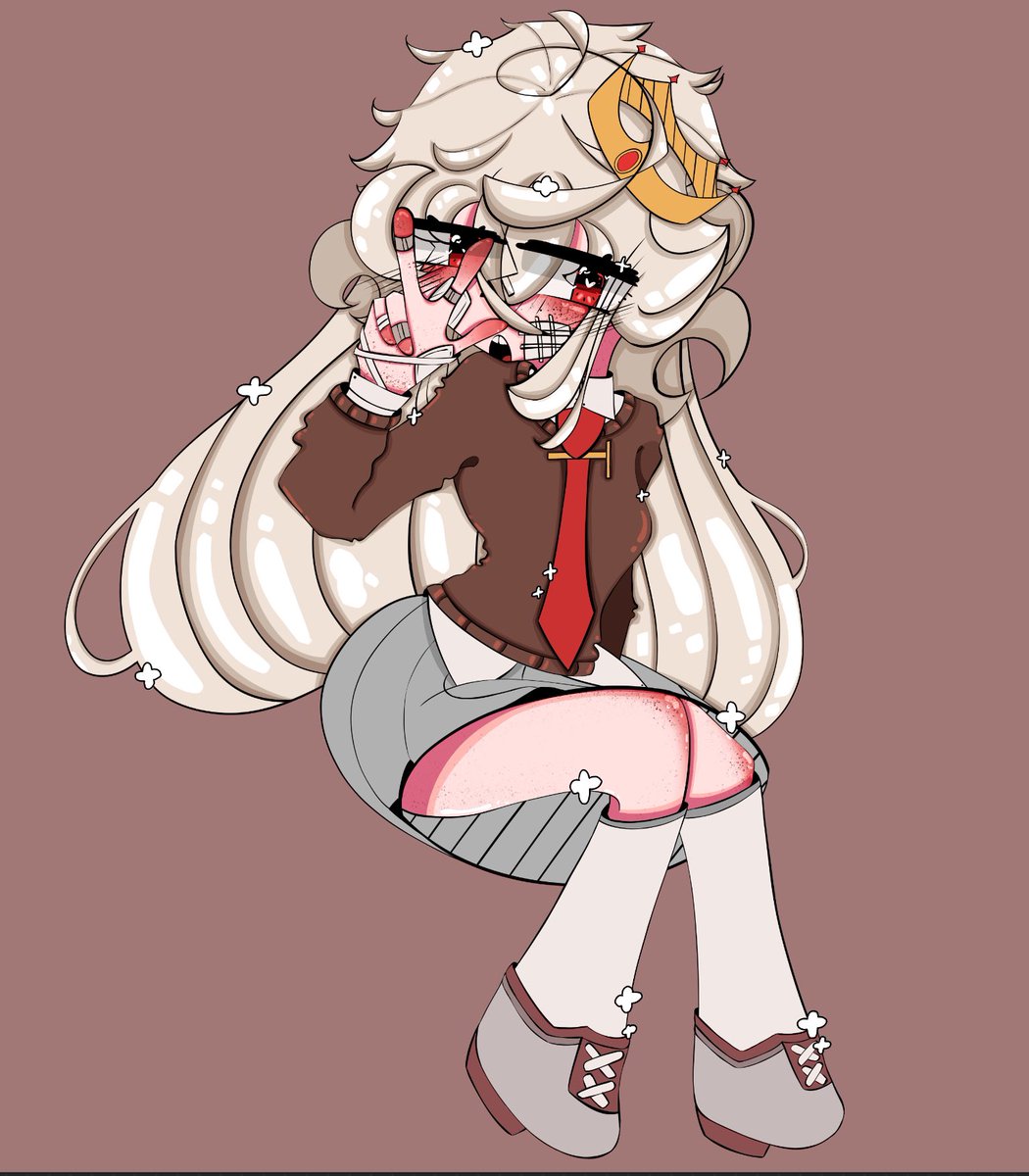 Verrrrryyyy old kennedy chibi plz be patient I’m cooking that animatic -Frankie