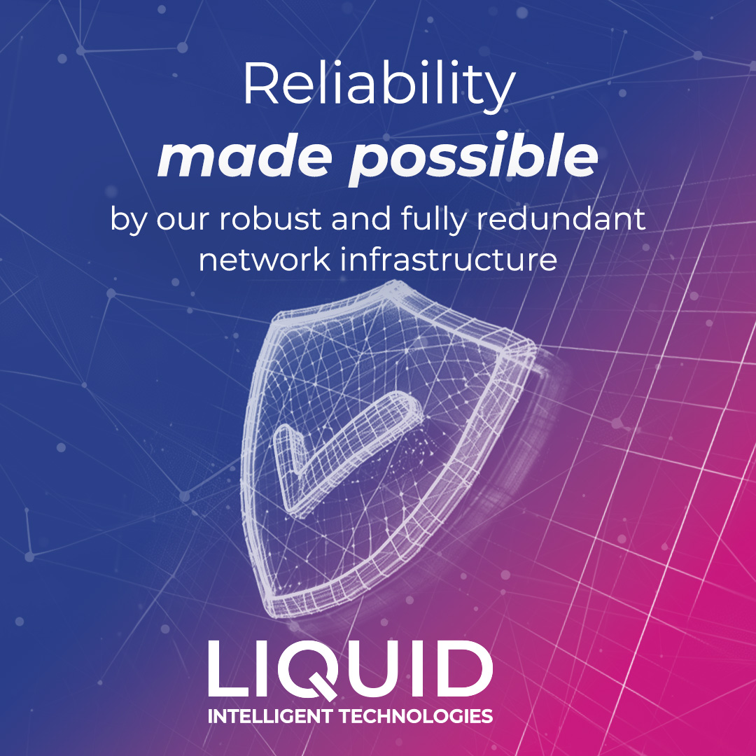 LiquidInTechZM's tweet image. With so many unknowns in business, we offer rock solid certainty. Our terrestrial, subsea and satellite networks offer multiple ways to connect, so you always have robust primary and backup links. 
#MadePossibleByLiquid #LiquidIntelligentTechnologies
