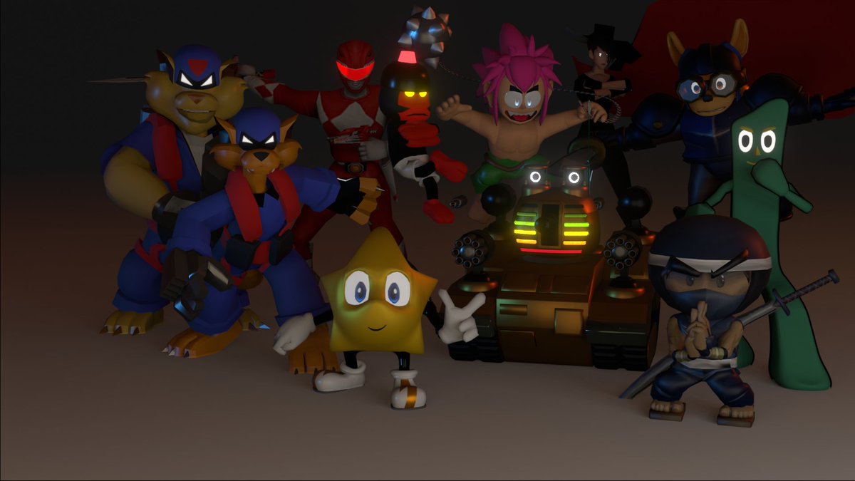 Pryzm_Games's tweet photo. #indiegame #indiedev
#blender #3dmodeling
#SwatKats #PowerRangers #Gumby #ininja #tinytank #Tomba #pipotron #cybersix #Ristar #Sparkster #Rocketknight https://t.co/ISq64Ke5os