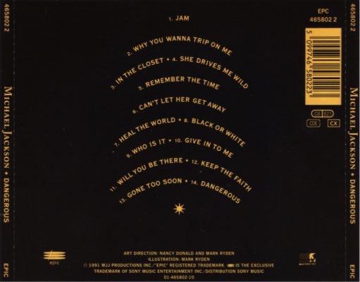 PopBase's tweet image. 33 years ago today, Michael Jackson released ‘Dangerous.’