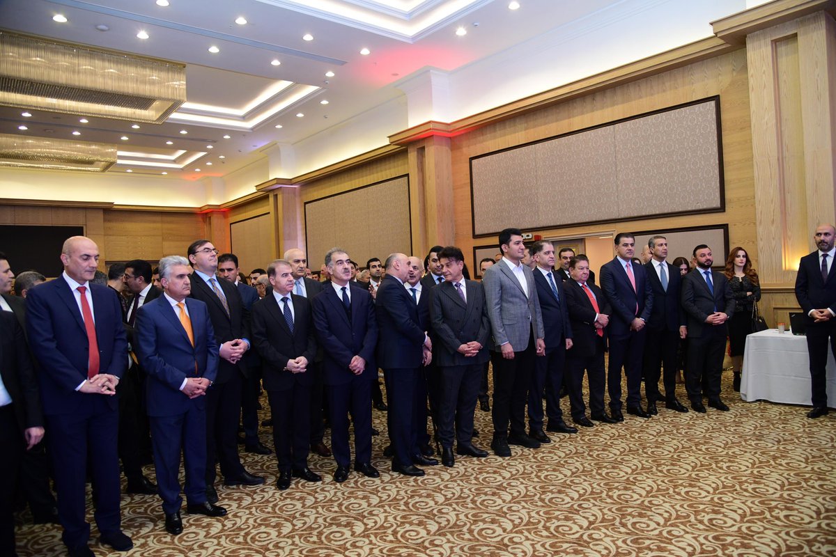 In Erbil On behalf of President <a href="/masoud_barzani/">Masoud Barzani</a> participated in the Austrian Embassy Reception for the Austrian National Day. Warmly congratulated the Ambassador and the staff of the Embassy. We look forward to furthering the bilateral relations between the Kurdistan Region &amp;
